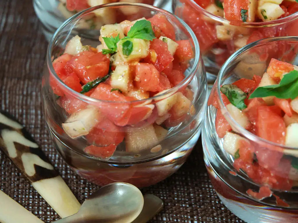 tartare de tomates
