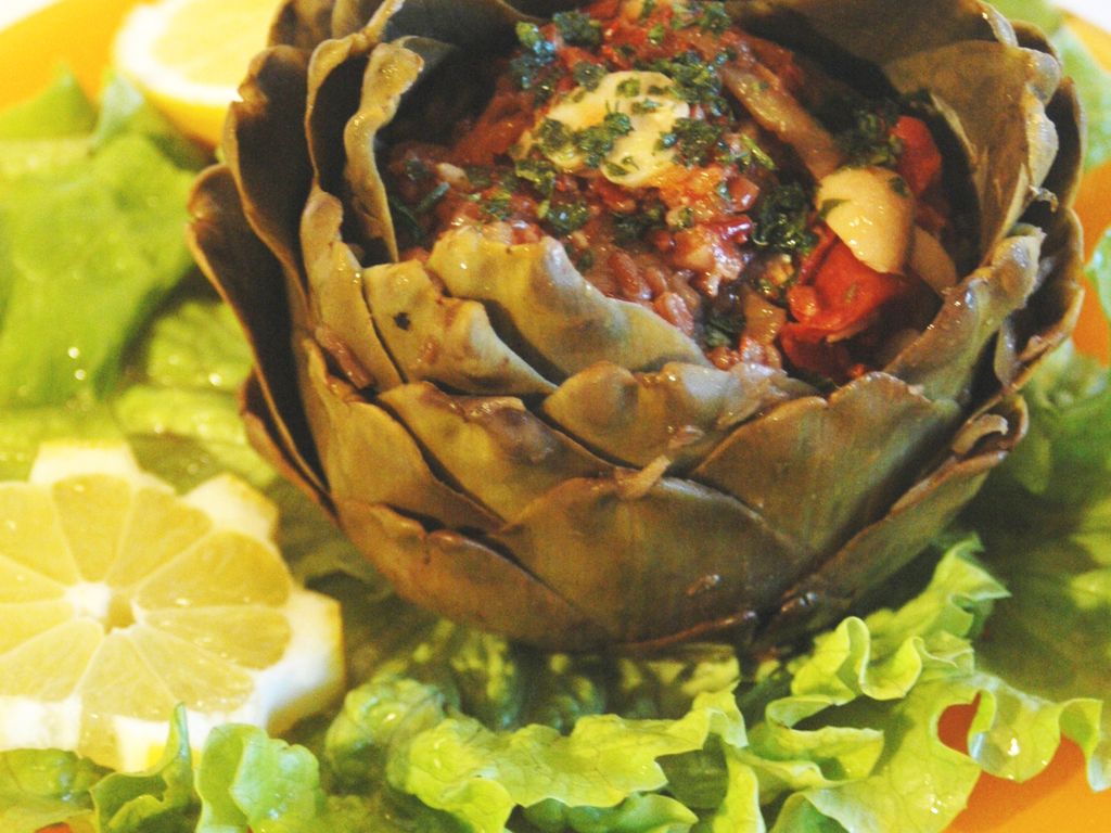 Fonds D'artichauts Farcis Aux Champignons Et à La Tomate : Recette De ...