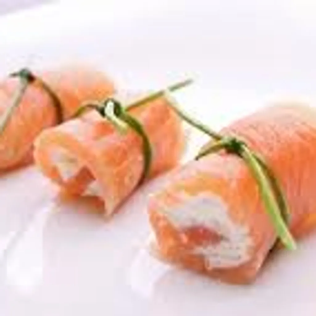 Recette Sushi de saumon fumé et crème acidulée