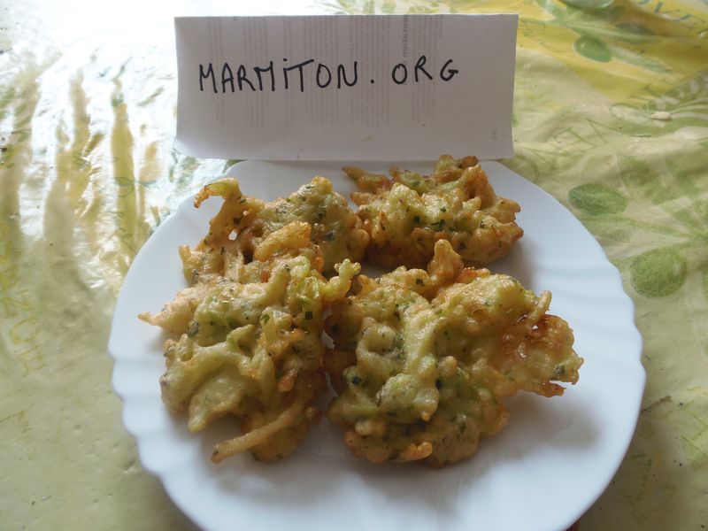 Beignets De Courgette Râpée Recette De Beignets De