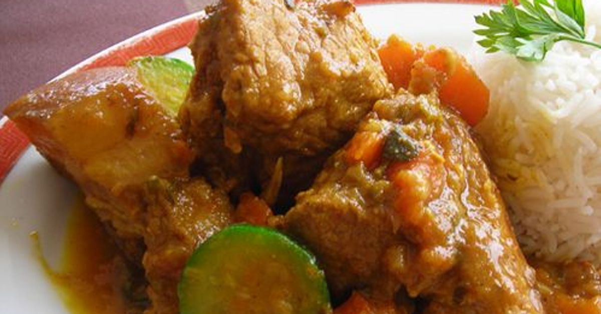 Colombo de porc : recette de Colombo de porc