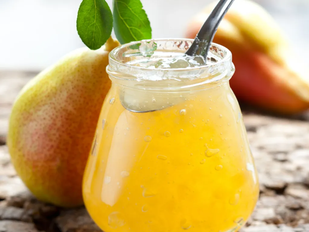 gelée pomme poire vanille