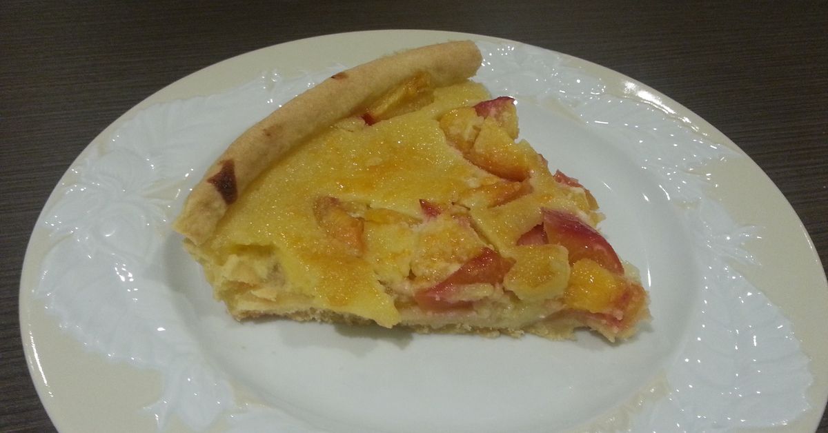 Delicieuse Tarte Aux Nectarines Et Creme Amandine Recette De Delicieuse Tarte Aux Nectarines Et Creme Amandine