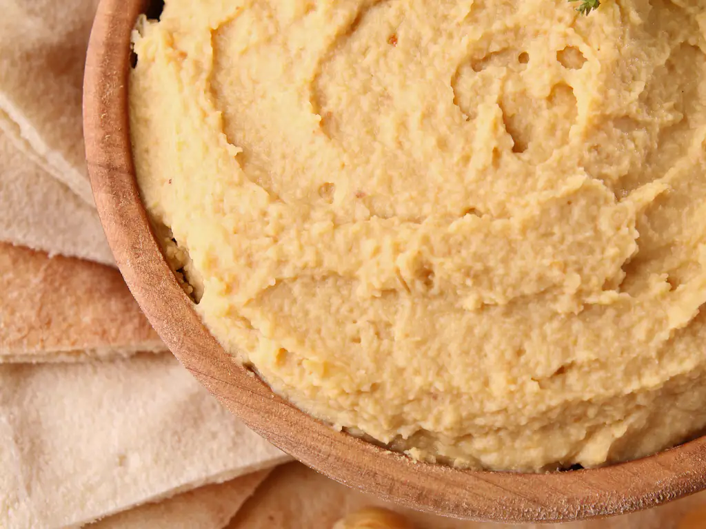 purée de pois chiches / hoummos (liban)