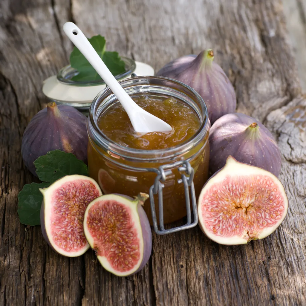 Confiture de figues fraîches (au sucre de canne) : Recette de