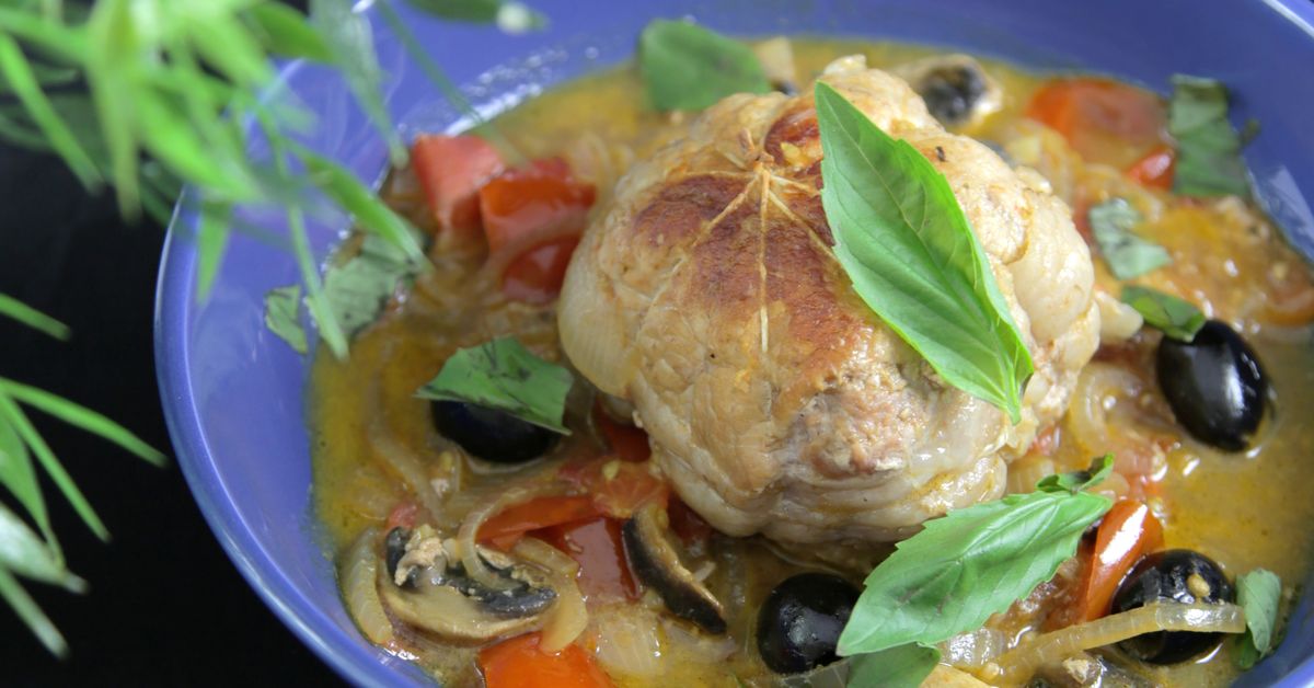 Paupiette De Veau Tomate Champignon Vin Blanc Paupiettes de veau aux oignons et tomates : recette de Paupiettes de