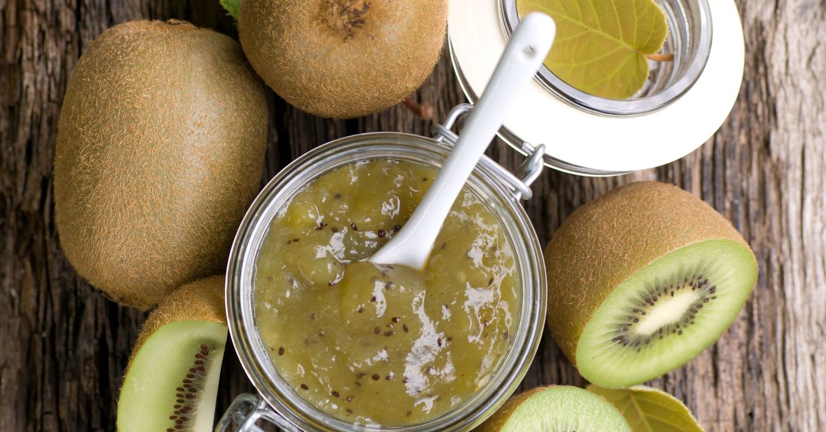 Confiture de kiwis au citron vert recette de Confiture de kiwis au