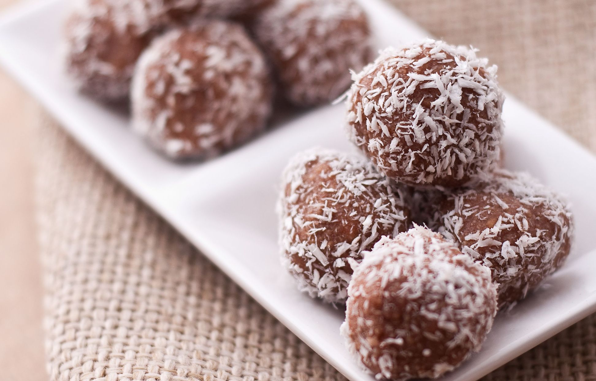 truffes au chocolat et noix de coco Recette de truffes au chocolat et