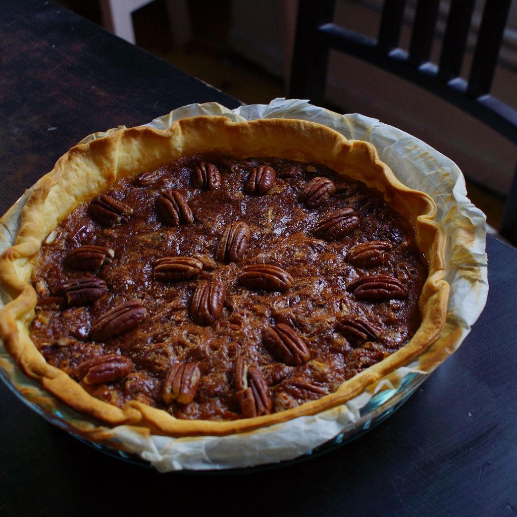 Tarte aux noix de Pécan (pecan pie) - Amandine Cooking