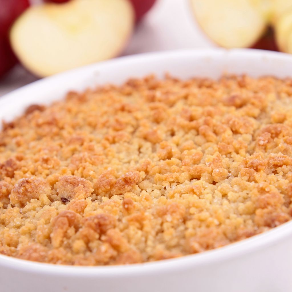 Crumble Aux Pommes Et Aux Amandes Recette De Crumble Aux Pommes Et Aux Amandes