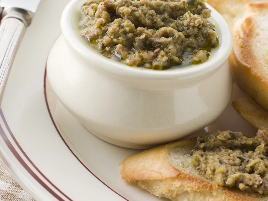 tapenades aux olives vertes