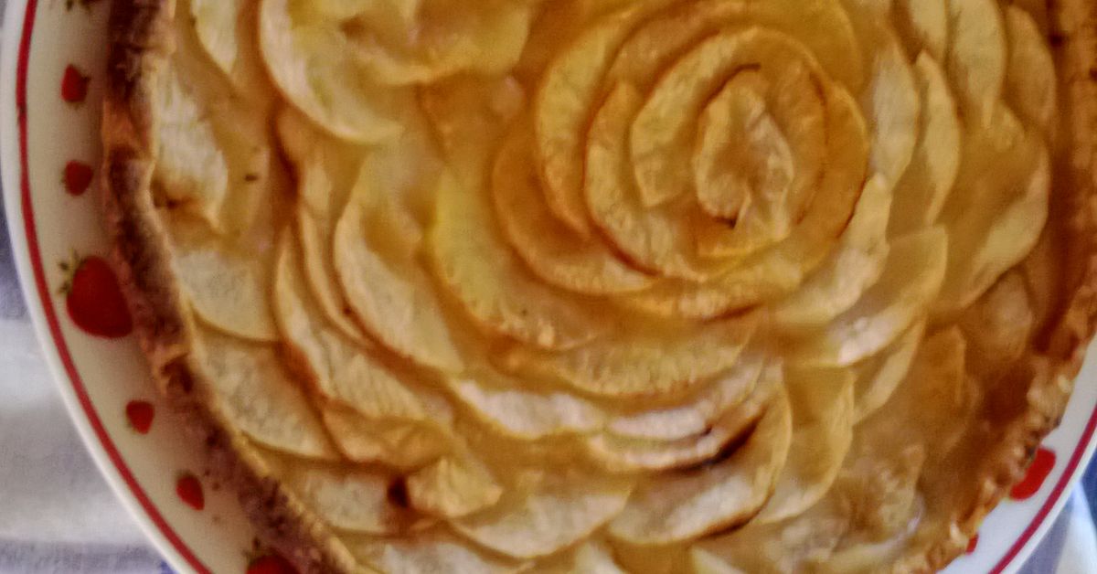 Tarte Aux Pommes Sur Compote Maison Speciale Recette De Tarte Aux Pommes Sur Compote Maison Speciale