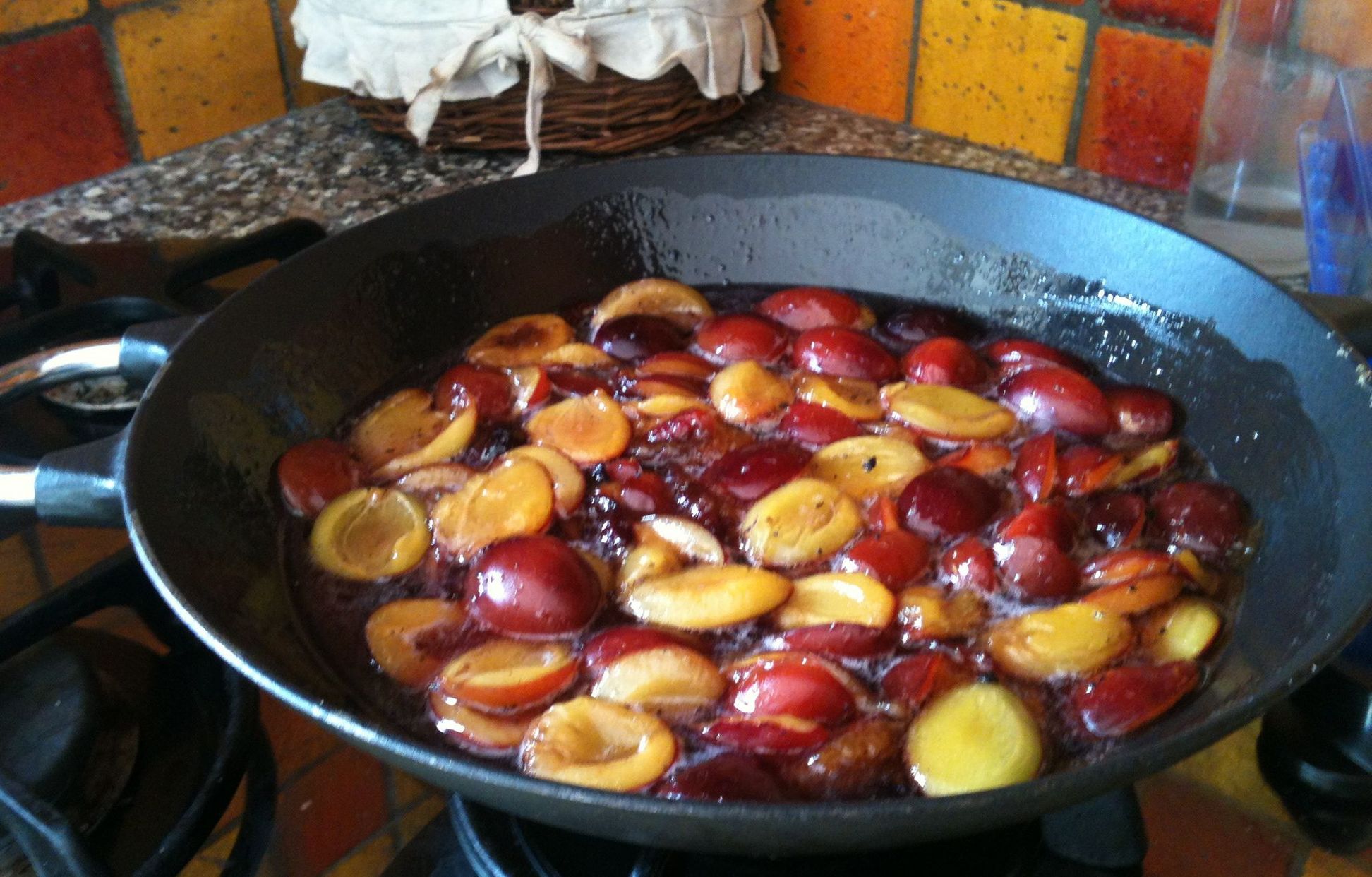 Confiture de prunes d'ente Recette de Confiture de prunes d'ente