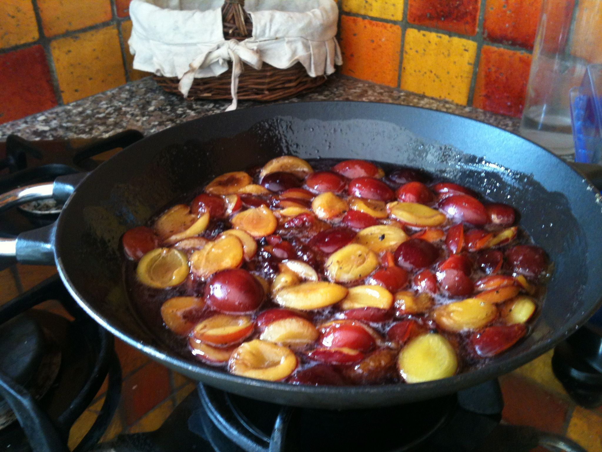 Confiture de prunes d'ente Recette de Confiture de prunes d'ente