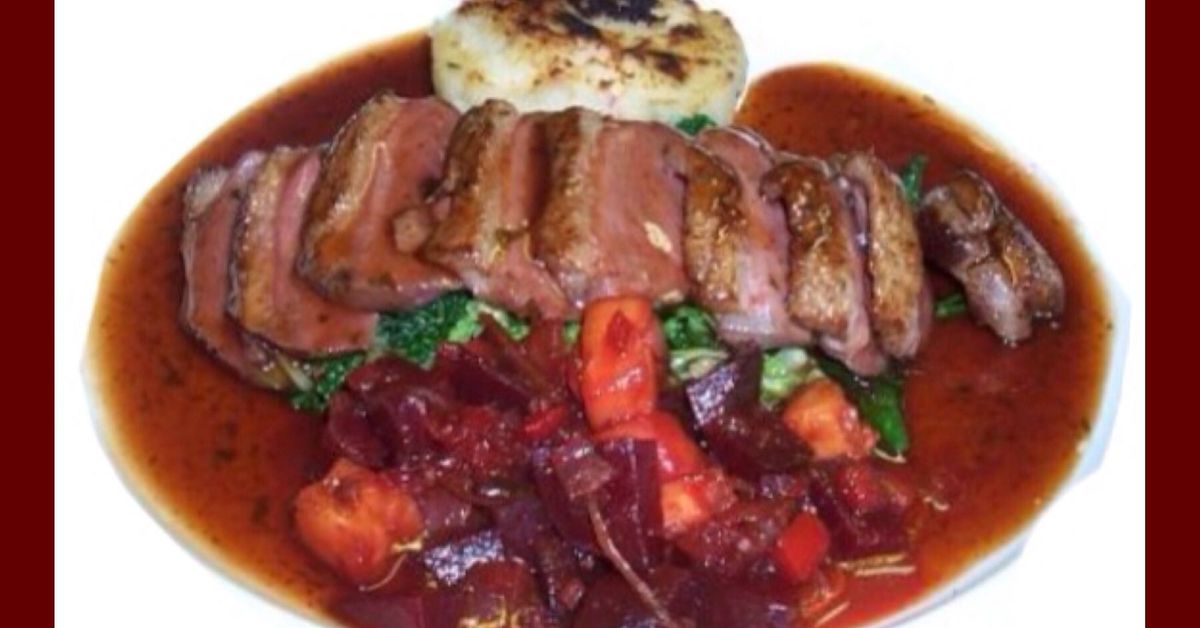 Magret de canard sauce aux poivres recette de Magret de canard sauce