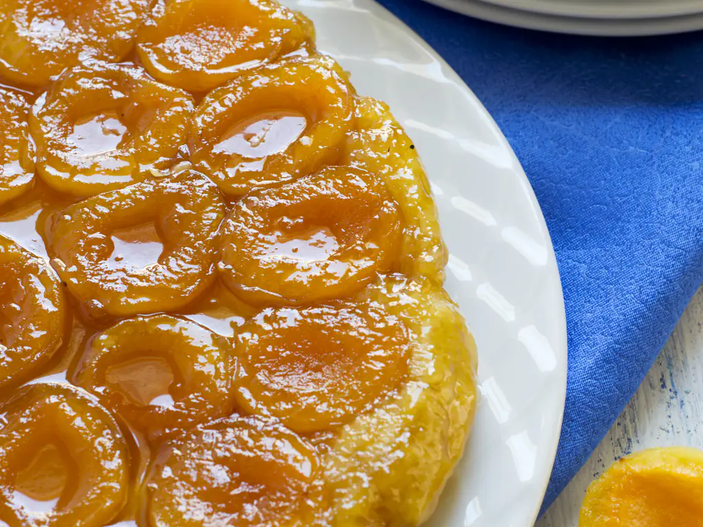 tarte tatin à l'abricot