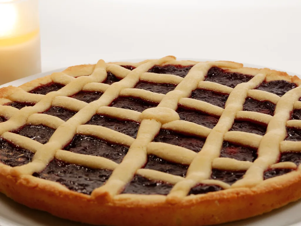 tarte alsacienne à la confiture (linzer)