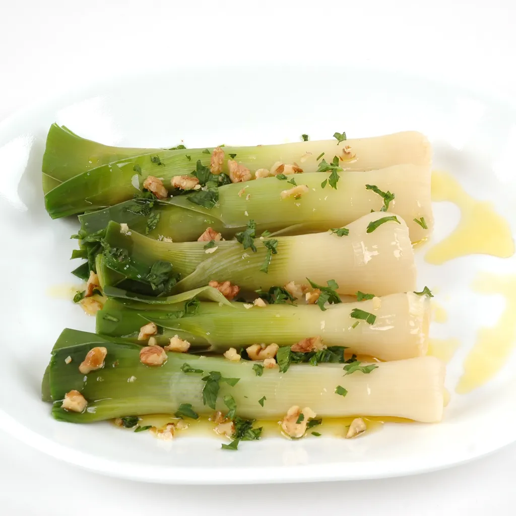 Poireaux à la vinaigrette-image