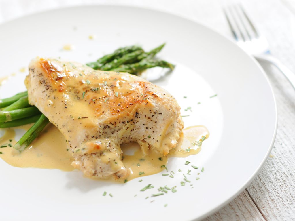 Blancs De Poulets à La Sauce Moutarde Et à L'estragon : Recette De ...