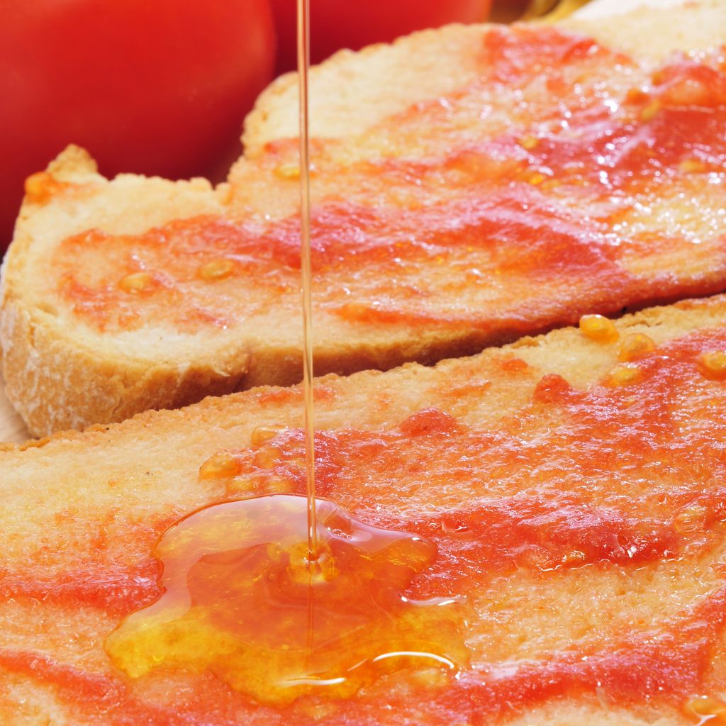 Pan con tomate - Toast de pain à la tomate - Recette