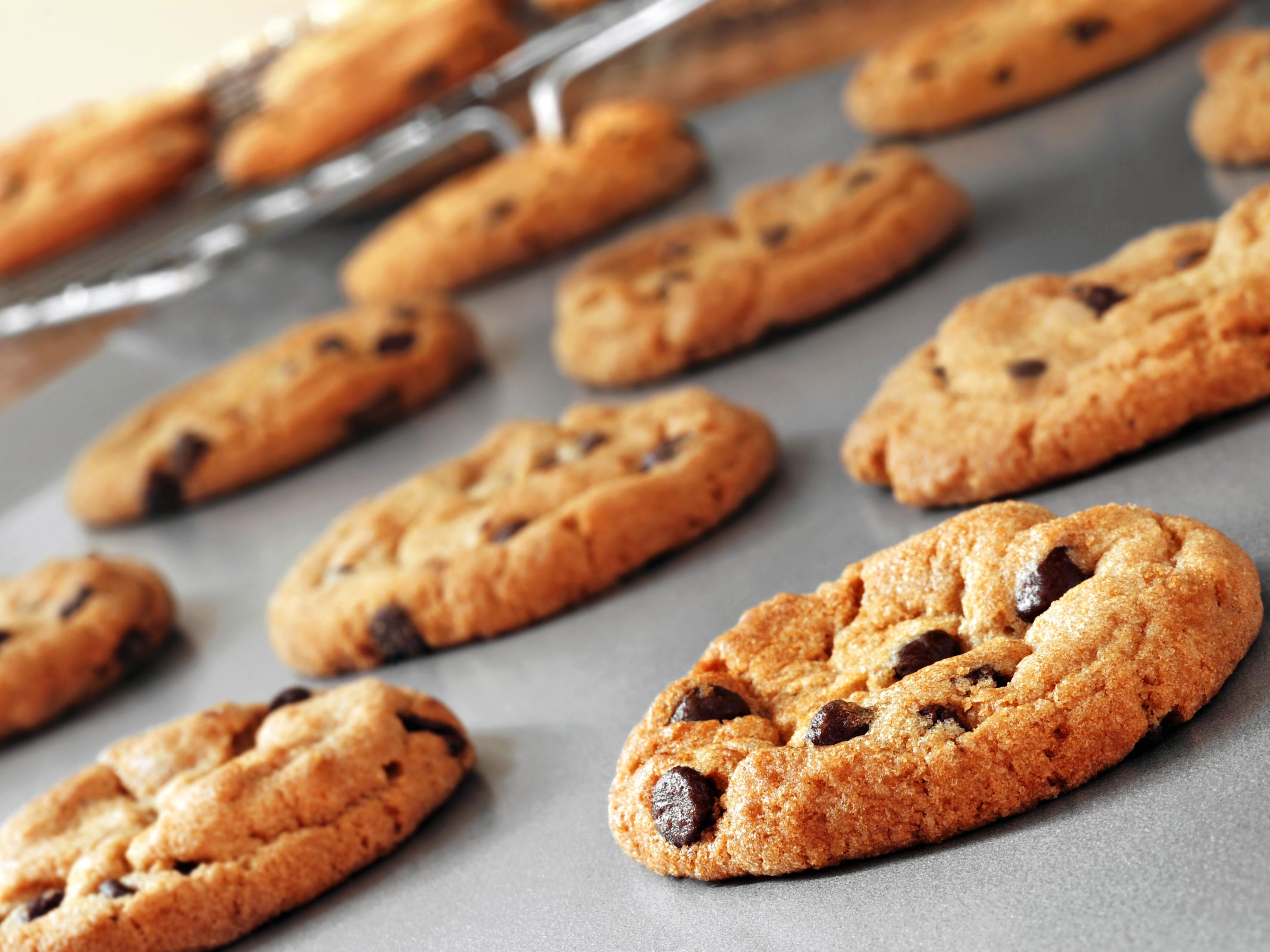 Chocolate chip cookies Recette de Chocolate chip cookies Marmiton