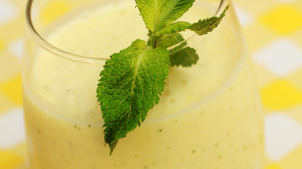 Smoothie au lait de coco