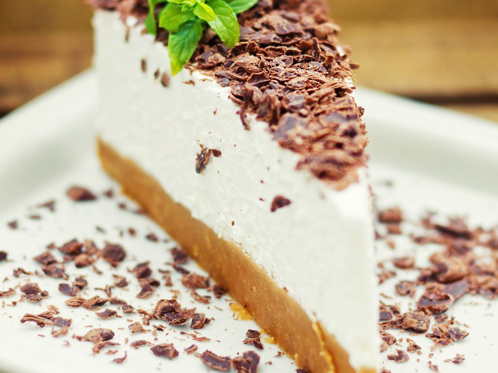 Cheesecake au chocolat blanc (sans cuisson) : Recette de ...