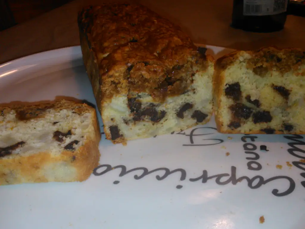 cake aux spéculoos et à la banane