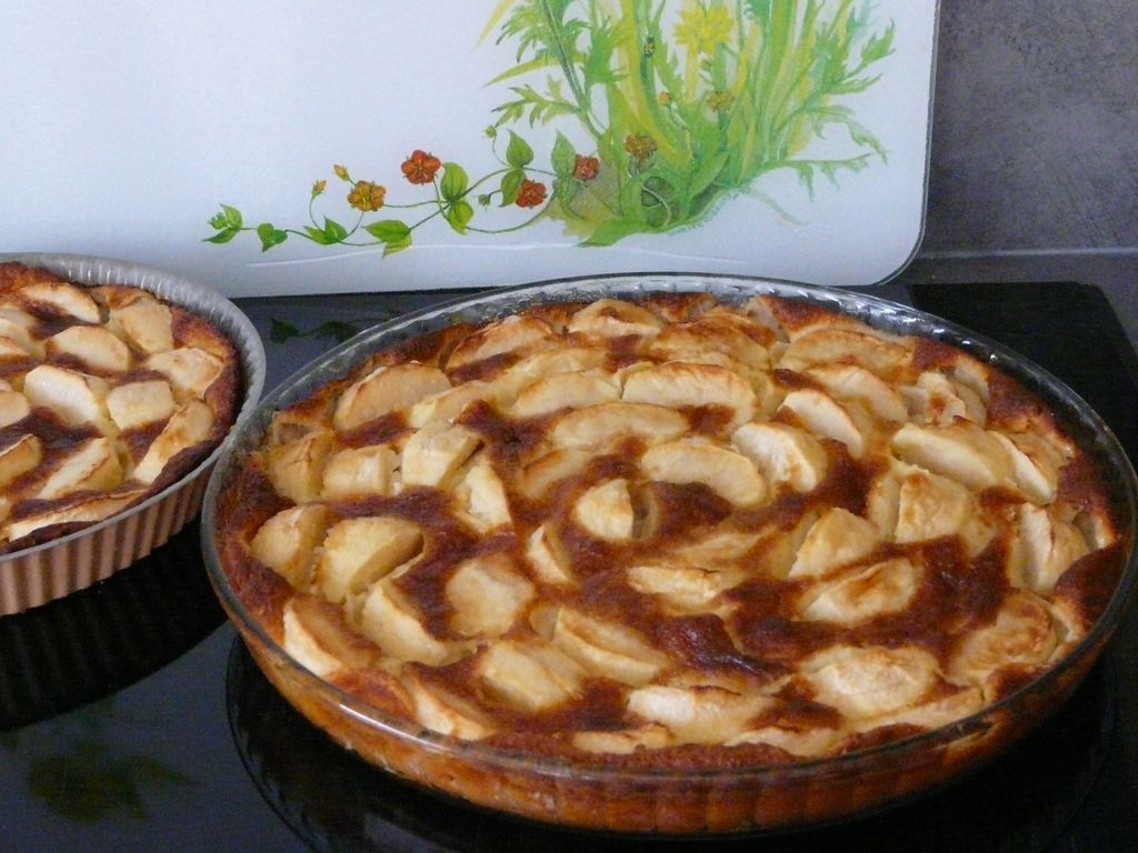 Tarte Moelleuse Aux Pommes Sans Pate Recette De Tarte Moelleuse Aux Pommes Sans Pate