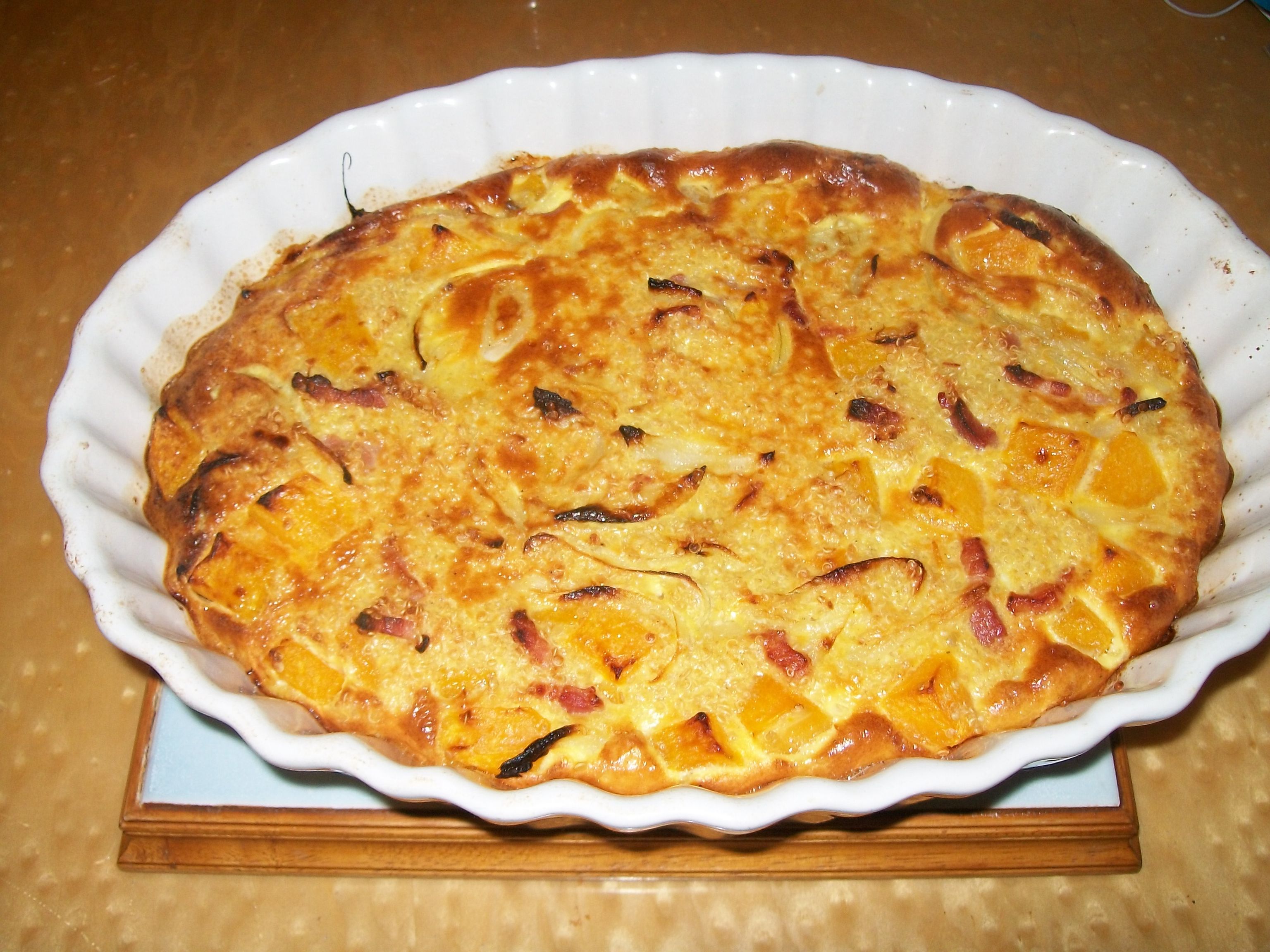 Gratin de quinoa et butternut : Recette de Gratin de quinoa et ...