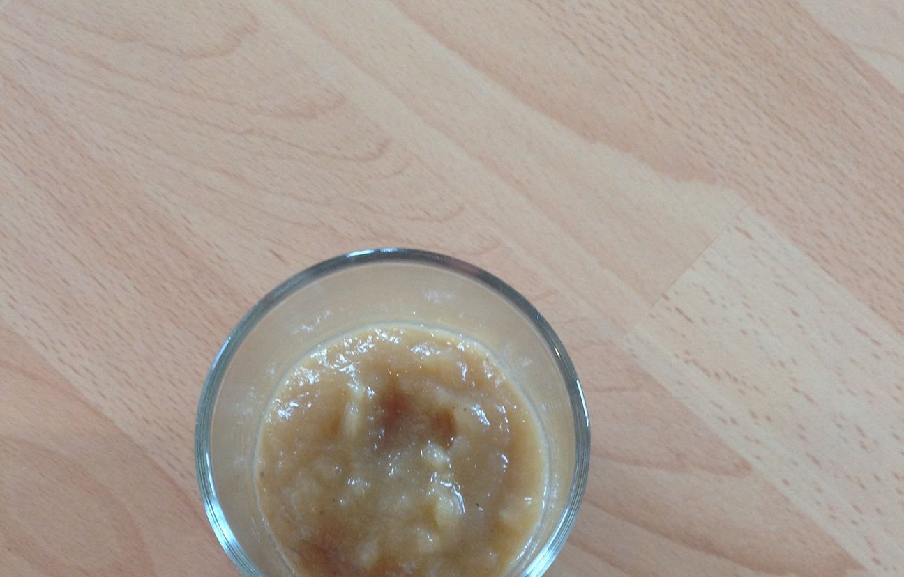 Compote pommebanane Recette de Compote pommebanane Marmiton