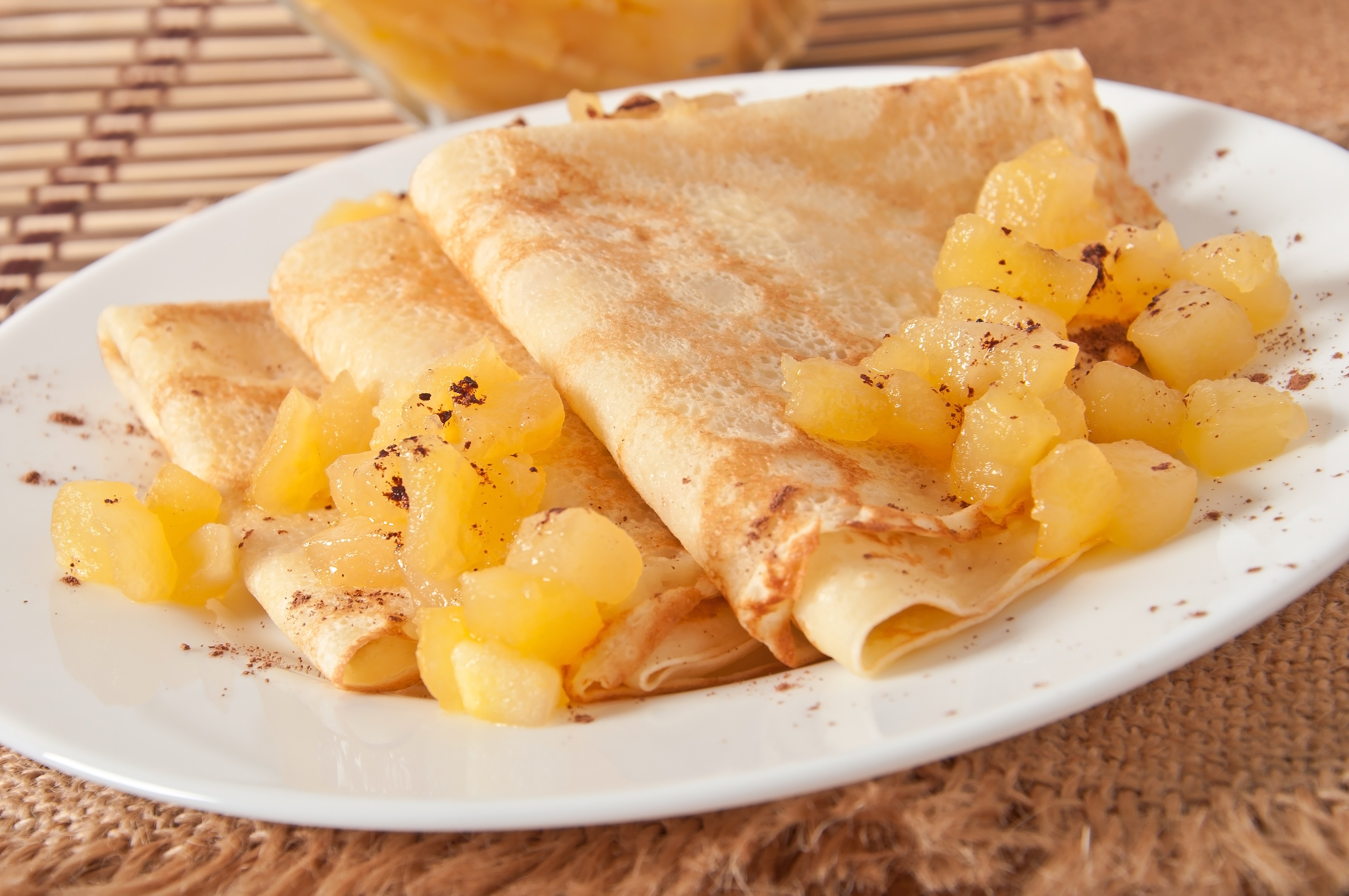 Terrine De Crepes Aux Pommes Au Caramel Et Au Beurre Sale Recette De Terrine De Crepes Aux Pommes Au Caramel Et Au Beurre Sale