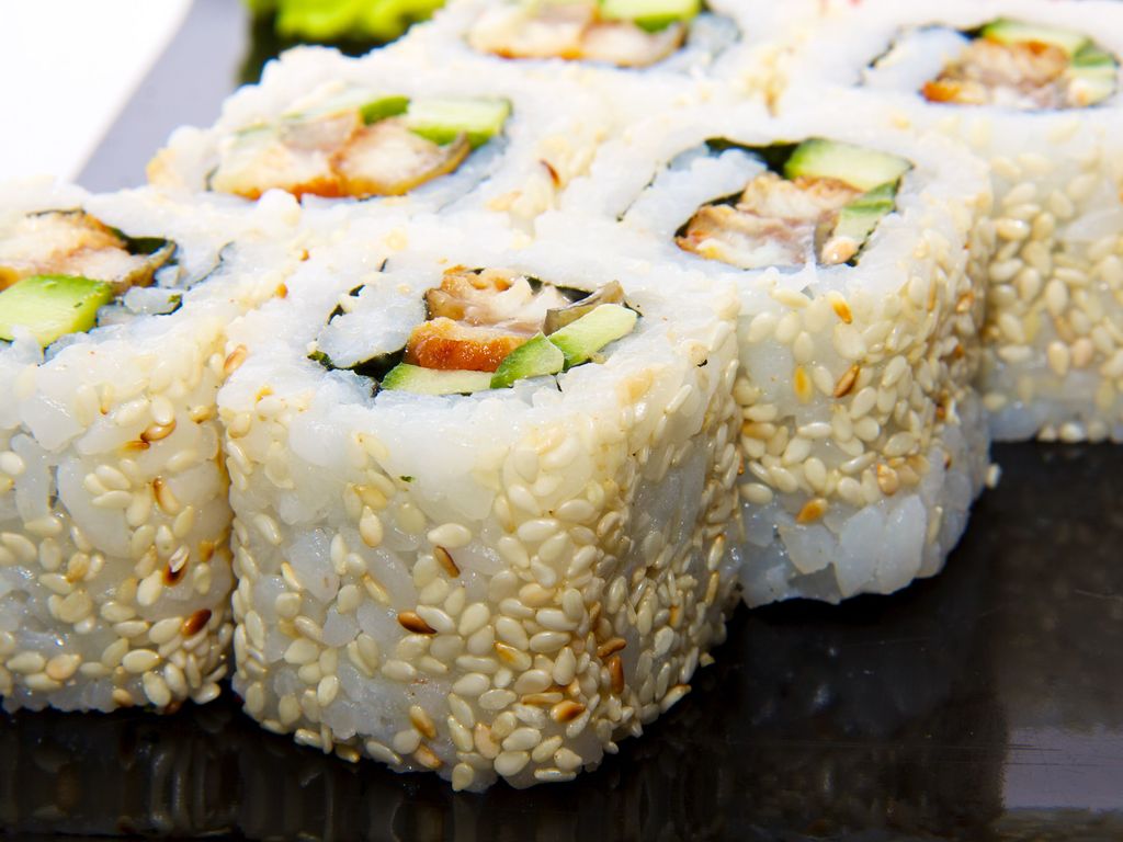 Natte en bambou pour rouler maki sushi –