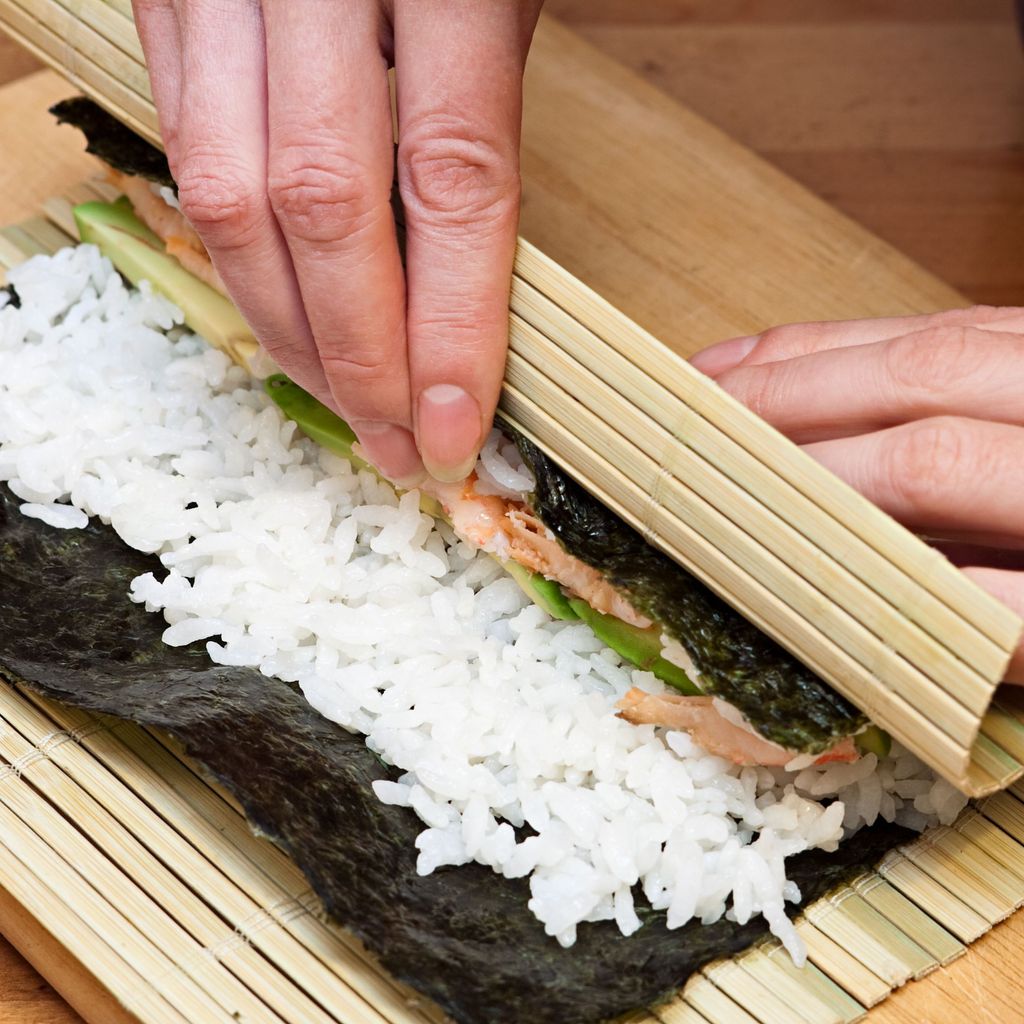 Как приготовить суши в домашних условиях пошаговый запеченные фото 99