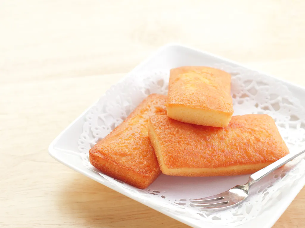 financiers miel et amande