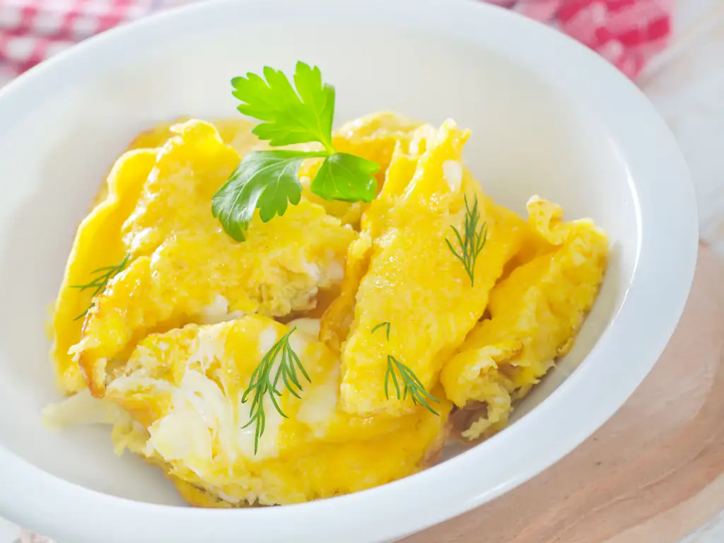 omelette au kiri