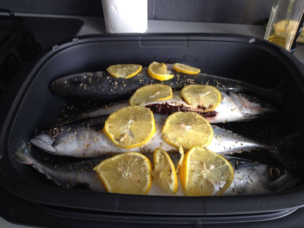 Dorade à la tapenade d’olive noires