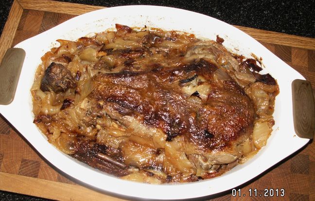 Canard Entier En Cocotte Au Vin Blanc : Recette De Canard Entier En ...