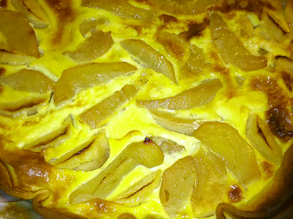 tarte pommes poires et compote