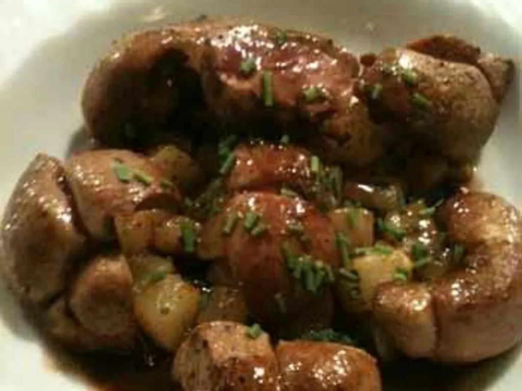 rognons de veau à la crème de porto