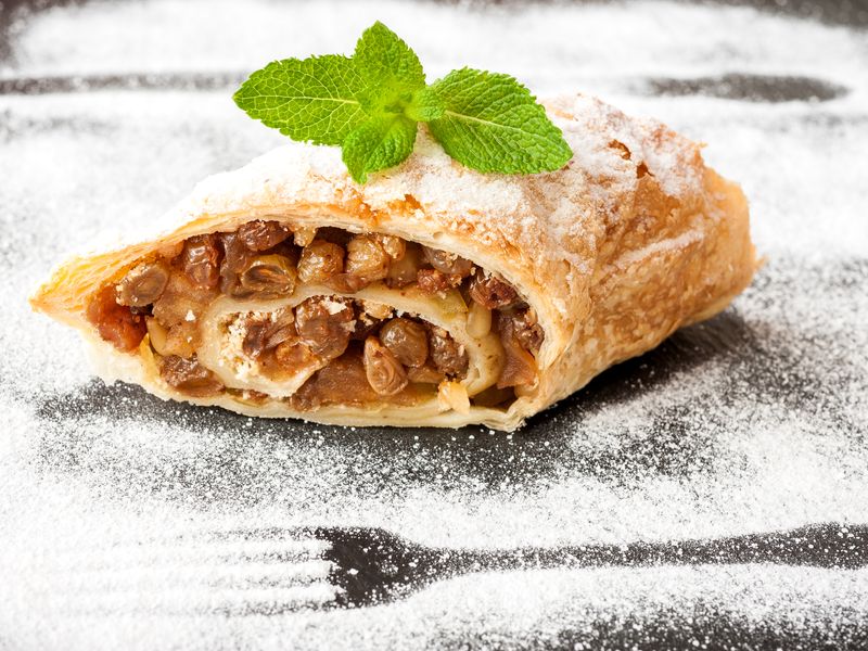 Strudel Aux Pommes Et Au Miel Recette De Strudel Aux Pommes Et