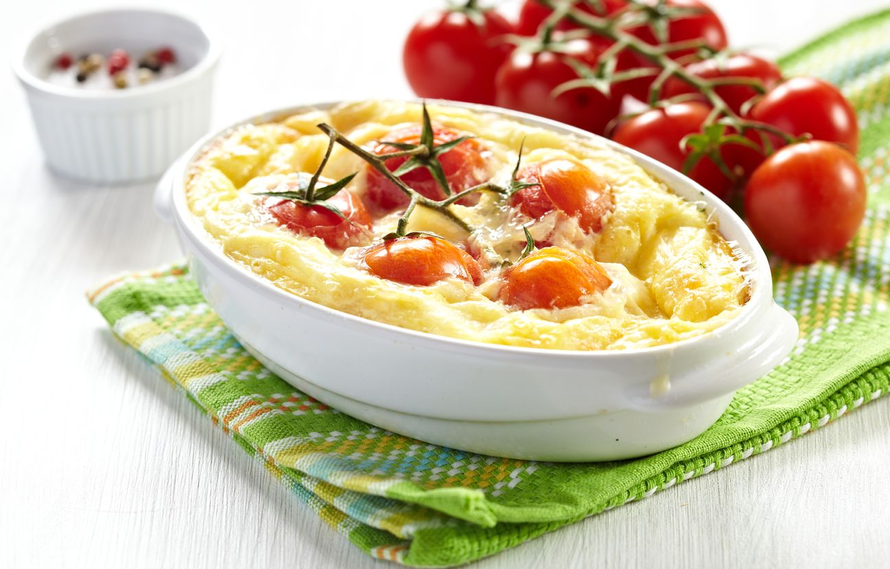 Clafoutis Aux Tomates Cerises Recette De Clafoutis Aux Tomates