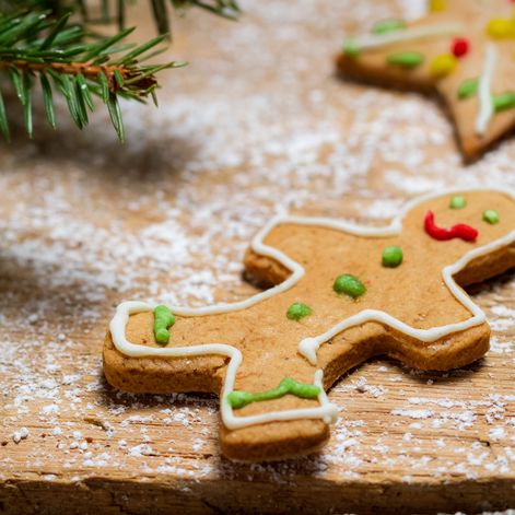 Gingerbread Christmas Cookies (biscuits en pain d'épices de Noël