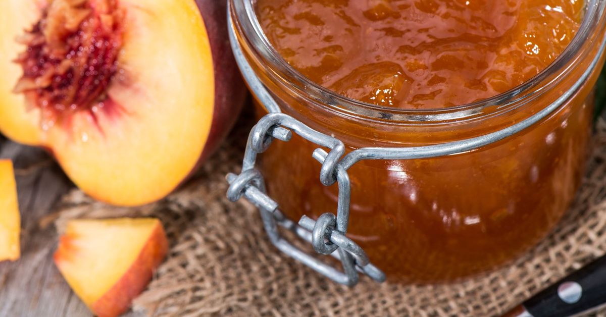 Confiture de pêche à la vanille recette de Confiture de pêche à la