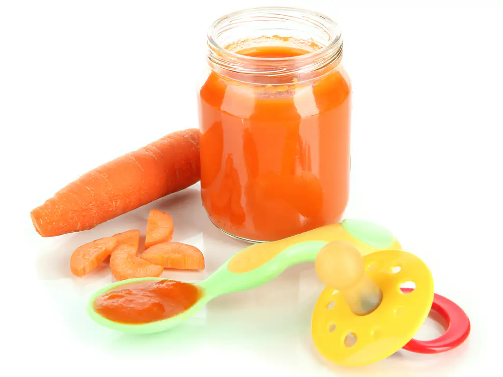 purées ou soupes pour bébé faciles