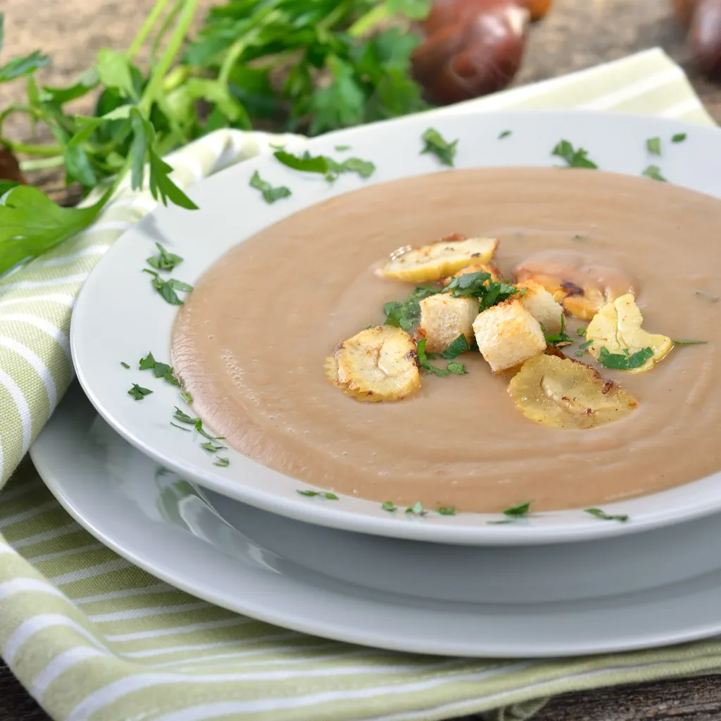 Soupe champignon best sale chataigne marmiton