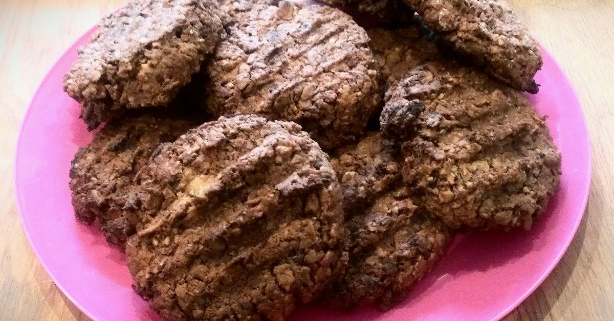 Cookies muesli cacao recette de Cookies muesli cacao