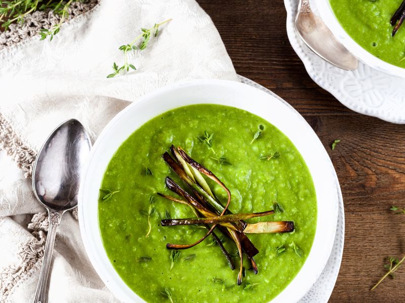 Soupe De Petits Pois Vite Fait Recette De Soupe De Petits Pois