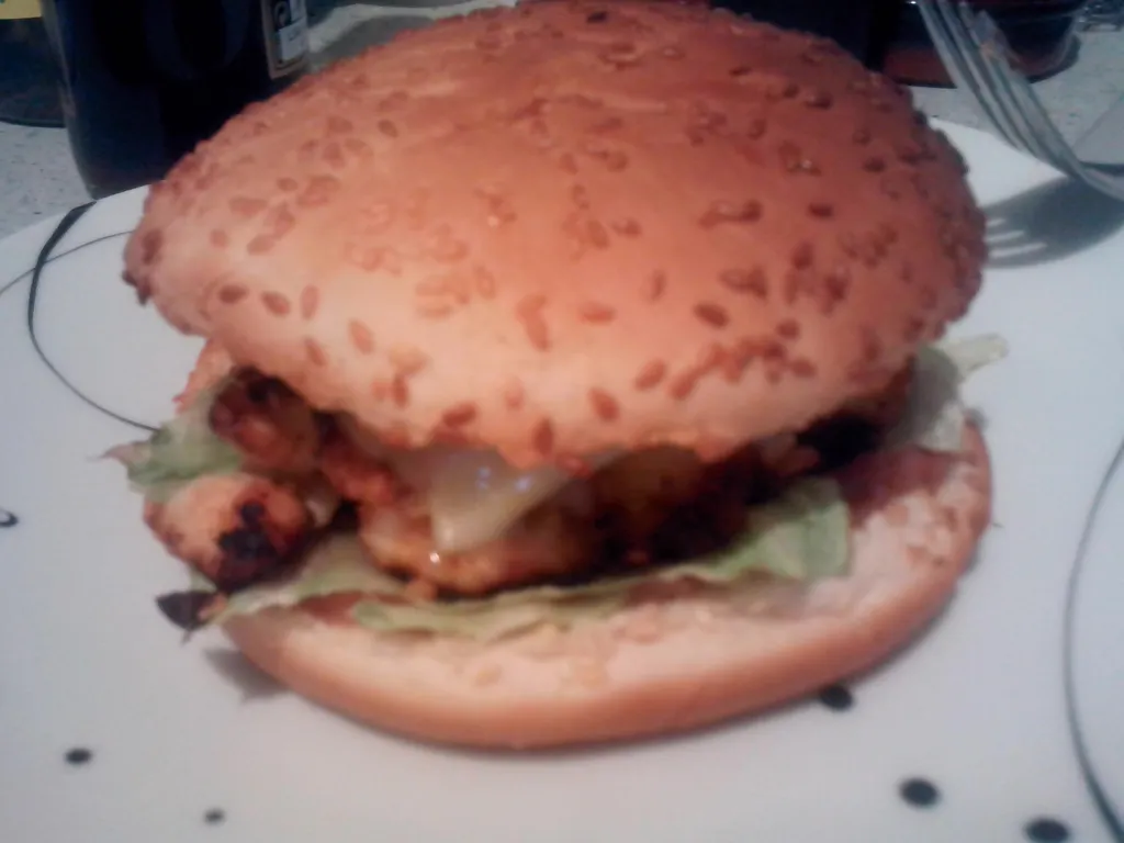burger au poulet