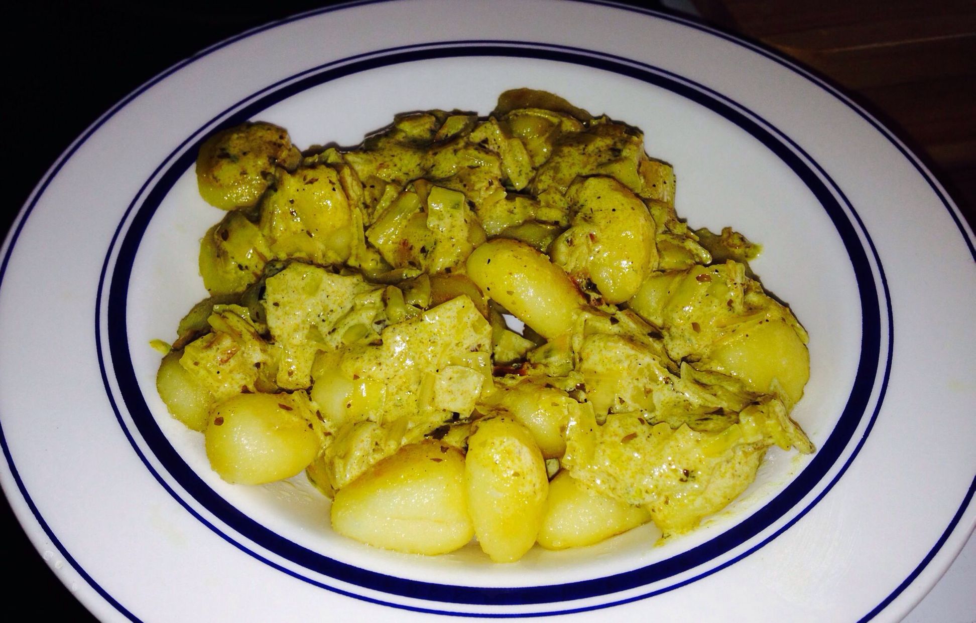 Gnocchis à la fondue de poireaux Recette de Gnocchis à la fondue de